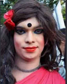 Usman ke Happy Hijra Day prank ka photo